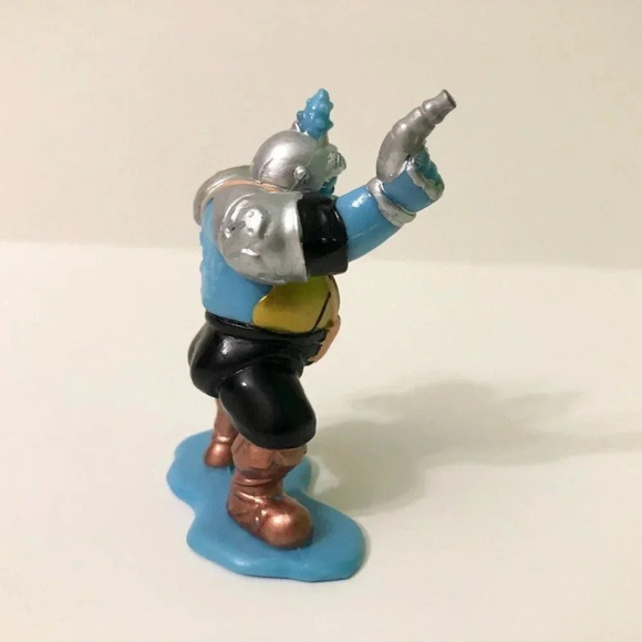 Vtg 1993 Mighty Morphin Power Rangers Squatt Mini PVC Figure Bandai Cake Topper - Picture 5 of 7